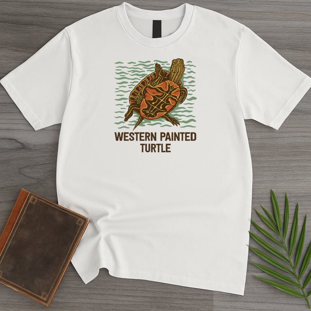 Painted Turtle Freshwater Guardian T Shirt Gift For Nature Lover