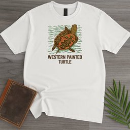 Painted Turtle Freshwater Guardian T Shirt Gift For Nature Lover