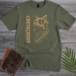 Metal Cretaceous Carnotaurus T Shirt Gift For Nature Lover