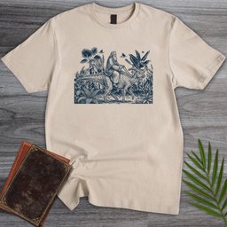 Noahs Ark Vintage Rider T Shirt Gift For Nature Lover