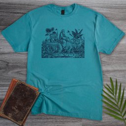 Noahs Ark Vintage Rider T Shirt Gift For Nature Lover