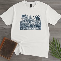 Noahs Ark Vintage Rider T Shirt Gift For Nature Lover
