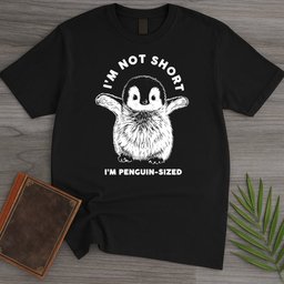 Penguin Sized T Shirt Gift For Nature Lover