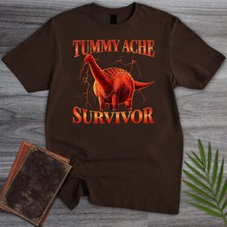 Obesethocoelicaudia Tummy Ache Survivor T Shirt Gift For Nature Lover