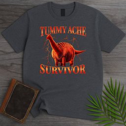 Obesethocoelicaudia Tummy Ache Survivor T Shirt Gift For Nature Lover