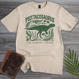 Parrot Lizard Psittacosaurus T Shirt Gift For Nature Lover