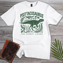 Parrot Lizard Psittacosaurus T Shirt Gift For Nature Lover