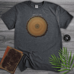 Rings Of Time Tree Rings T Shirt Gift For Nature Lover