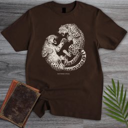 Mountain Clash Snow Leopards T Shirt Gift For Nature Lover