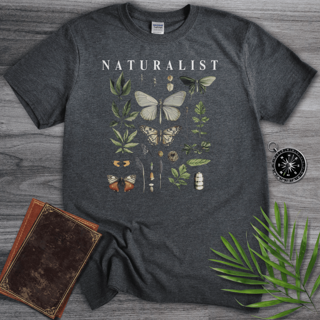 Naturalist Natural History Graphic T Shirt Gift For Nature Lover