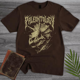 Metal Triceratops Skull And Chains T Shirt Gift For Dinosaur Lover