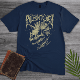 Metal Triceratops Skull And Chains T Shirt Gift For Dinosaur Lover