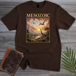 Mesozoic Dinosaur Landscape T-Shirt