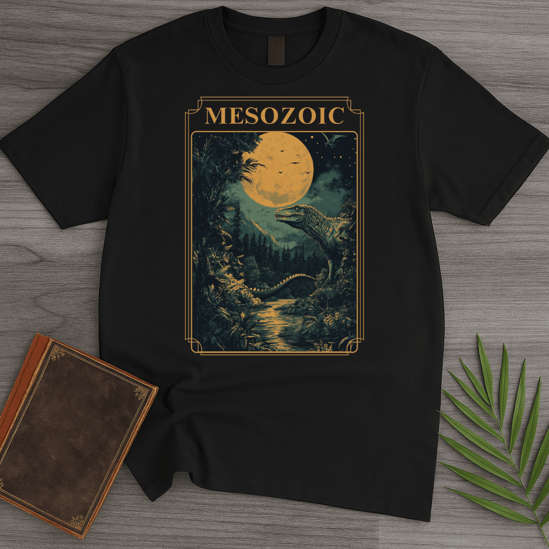 Mesozoic Jungle Nights T Shirt Gift For Nature Lover