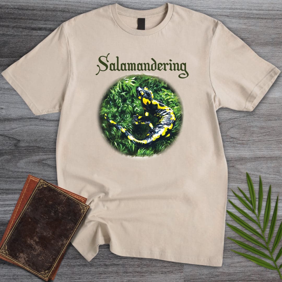 Salamandering T Shirt Gift For Nature Lover