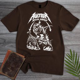Metal Autism Dinosaur T Shirt Gift For Dinosaur Lover