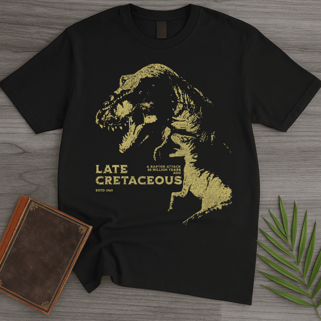 Vintage Raptor Attack T Shirt Gift For Nature Lover