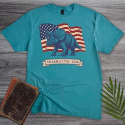 Vintage Triceratops Americas 250th T Shirt Gift For Dinosaur Lover