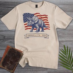 Vintage Triceratops Americas 250th T Shirt Gift For Dinosaur Lover