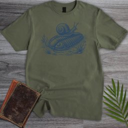 Snails Pace Trilobite T Shirt Gift For Nature Lover