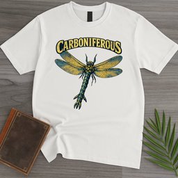Vintage Carboniferous Meganeura T Shirt Gift For Nature Lover