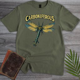 Vintage Carboniferous Meganeura T Shirt Gift For Nature Lover