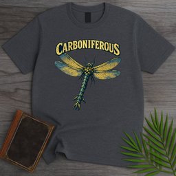 Vintage Carboniferous Meganeura T Shirt Gift For Nature Lover