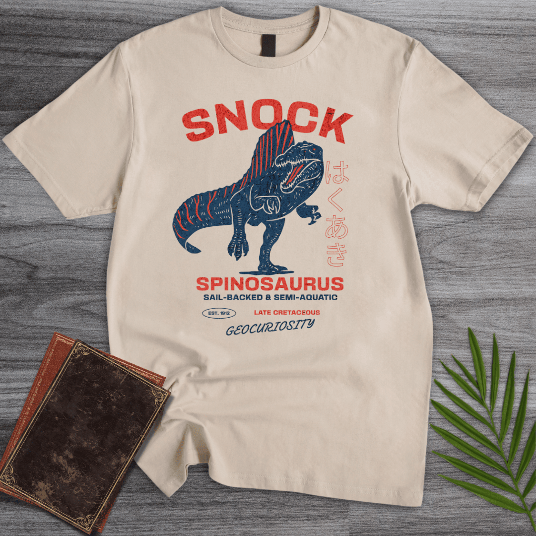 Vintage 1912 Spinosaurus Snock T Shirt Gift For Nature Lover
