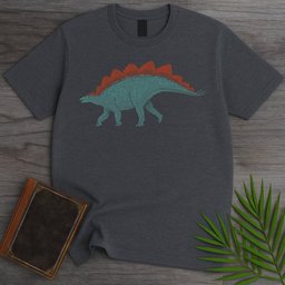 Stegosaurus Waves T-Shirt