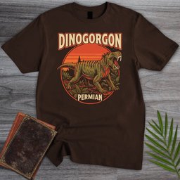 Vintage Permian Dinogorgon T Shirt Gift For Nature Lover