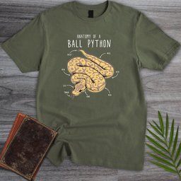 Vintage Banana Ball Python Anatomy T Shirt Gift For Nature Lover