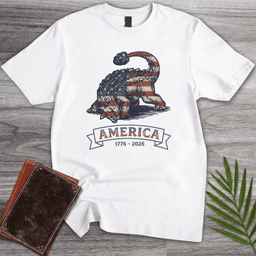 Vintage Ankylosaurus Americas 250th T Shirt Gift For Nature Lover