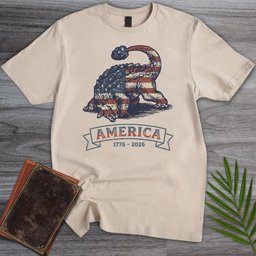 Vintage Ankylosaurus Americas 250th T Shirt Gift For Nature Lover