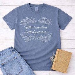 Excellent Boiled Potatoes Pride And Prejudice Tee Gift For Cat Lover