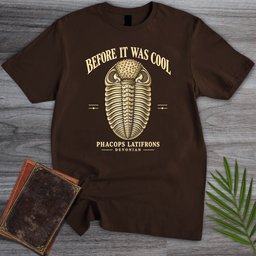 Vintage Phacops Trilobite T Shirt Gift For Nature Lover