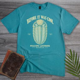 Vintage Phacops Trilobite T Shirt Gift For Nature Lover