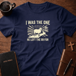 I Was Sheep T Shirt Gift For Christian