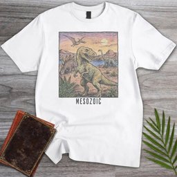 Vintage 1994 Mesozoic T Shirt Gift For Nature Lover