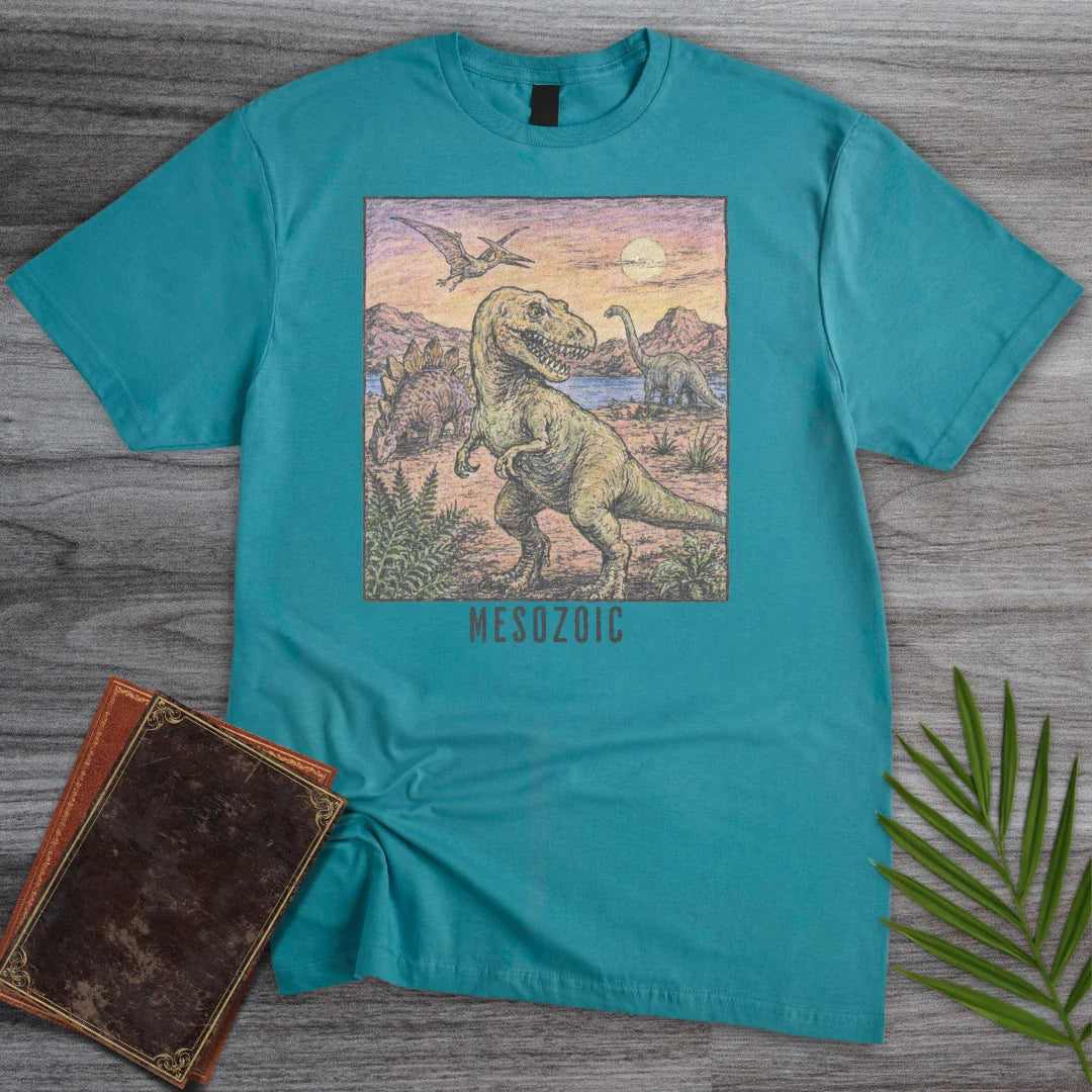 Vintage 1994 Mesozoic T Shirt Gift For Nature Lover