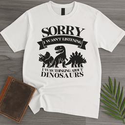 Thinking About Dinos T Shirt Gift For Nature Lover