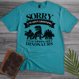 Thinking About Dinos T Shirt Gift For Nature Lover