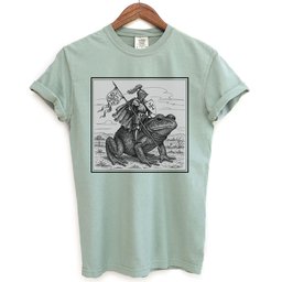 Medieval Knight Frog Rider Shirt T Shirt Gift For Frog Lover