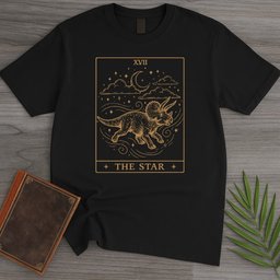 The Cretaceous Star Triceratops T Shirt Gift For Dinosaur Lover