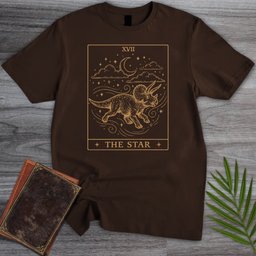 The Cretaceous Star Triceratops T Shirt Gift For Dinosaur Lover