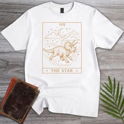 The Cretaceous Star Triceratops T Shirt Gift For Dinosaur Lover