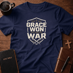 Grace Won T Shirt Gift For Christian