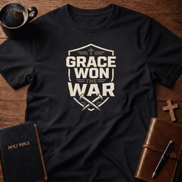 Grace Won T Shirt Gift For Christian