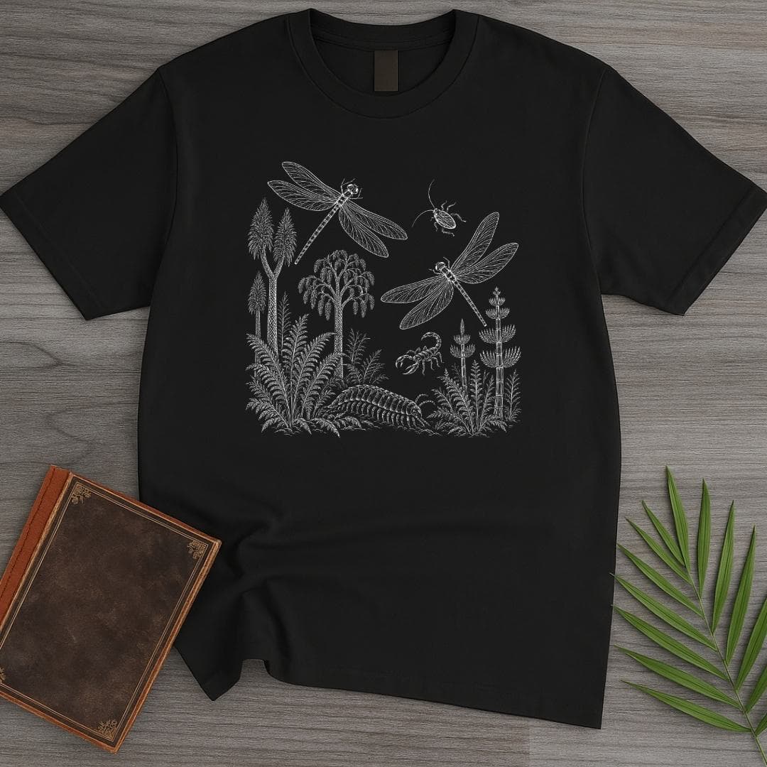 Vintage Carboniferous T Shirt Gift For Nature Lover