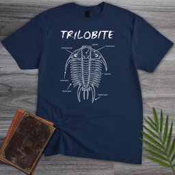 Trilobite Anatomy T Shirt Gift For Nature Lover