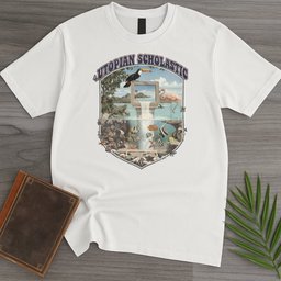 Utopian Scholastic Vintage T Shirt Gift For Nature Lover